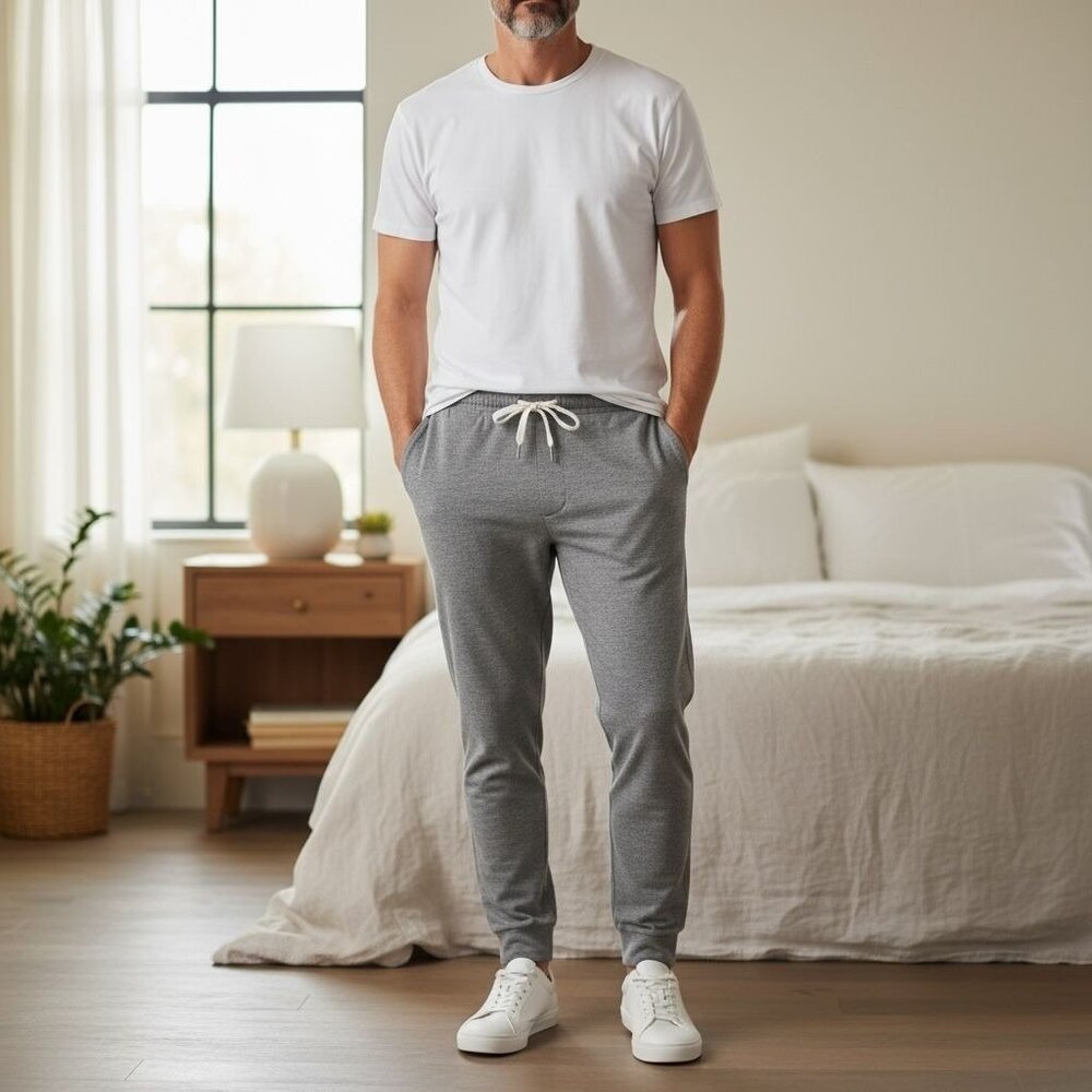 NEW All in Motion Grey Sweatpant Joggers Leisure Comfort Relaxtion Athletic XL